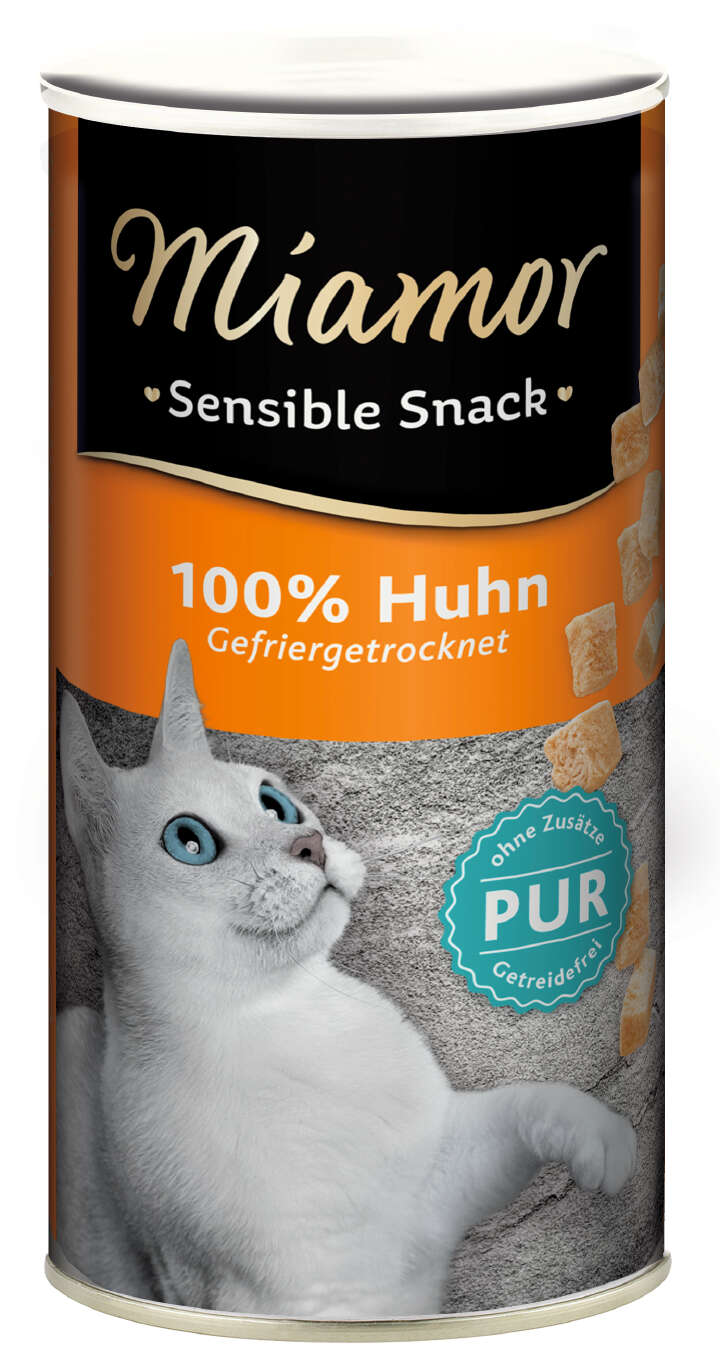 Miamor Katzen-Nassfutter Sensible Snack Huhn Pur